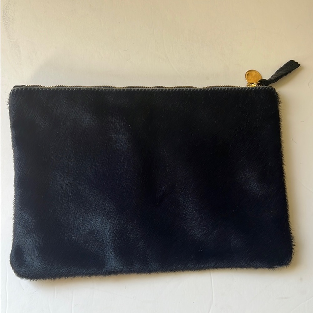 Clare V. Navy Clutch